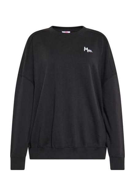 Mymo Sweatshirt Dames zwart