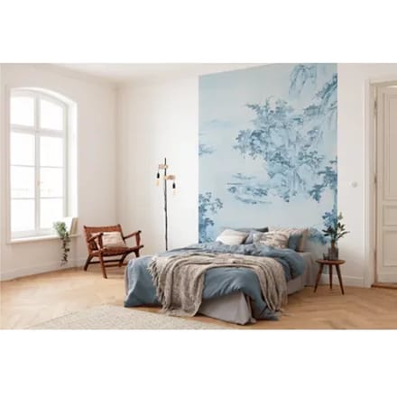 Fotobehang - Blue China 200x280cm - Vliesbehang