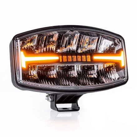 Verstraler - Tralert - Atlas 320 - 9.6 - 24.4cm - Positielicht Wit/Amber - Driving