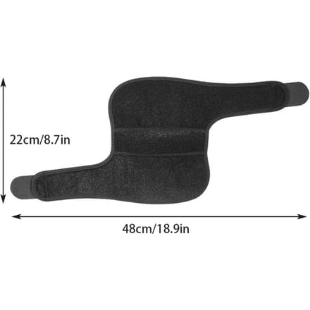 Coudière réglable Respirante Coussin de soutien du coude Compression Enveloppe de coude Manchon de soutien black