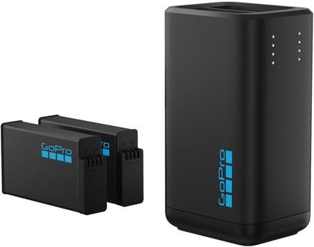 GoPro Dual Battery Charger + Enduro Batteries (2x) (GoPro MAX2)