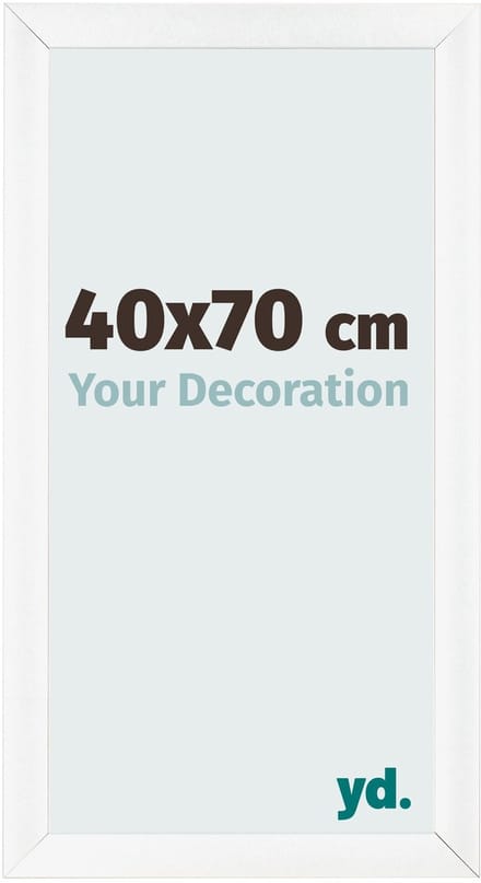 Your Decoration - Fotolijst 40x70 cm - MDF - Wit Mat - Pisa