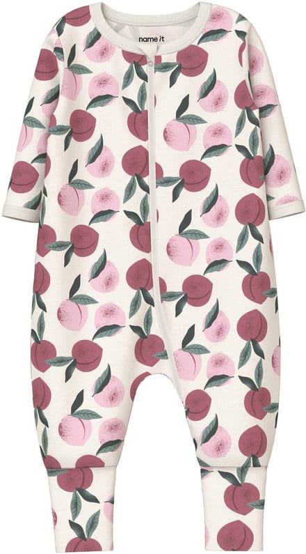 NAME IT - NBFNIGHTSUIT ZIP FF PEACHE NOOS - Baby - Pyjamas