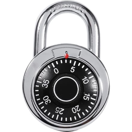 Cadenas Rotatif à Combinaison Numérique Code de Sécurité Cadenas à Molette Ronde Numérotée Sécurité Bagage Valise gray