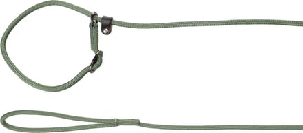 Flamingo - Hond Anti-trek looplijn Aiden Kaki 1,3m 6mm