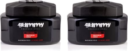 Gummy Hair Gel Maximum Hold 500ml (2-Pack)