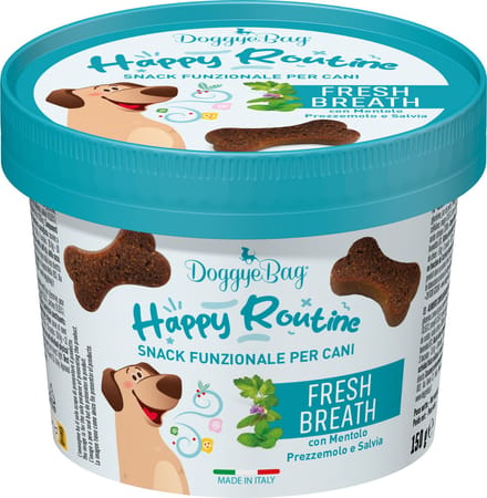 DoggyeBag Happy Routine Botjes - Hondensnack - 150 g