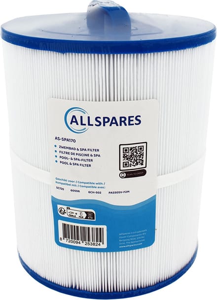 AllSpares Spa Waterfilter SC720 / 60506 / 6CH-502