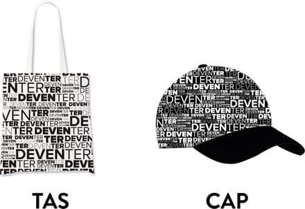 Deventer pet & tote bag - Voordeelpakket - Souvenirs Nederland