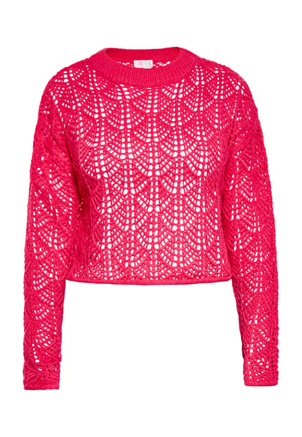IZIA Gebreide trui Dames roze