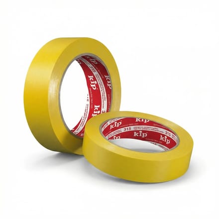 315 Kip PVC-masking tape - Sterke hechting - Makkelijk afscheurbaar - geel - 30 mm