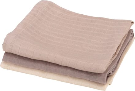 Sebra Hydrofieldoek - 3 Stuks - Moonlight Beige