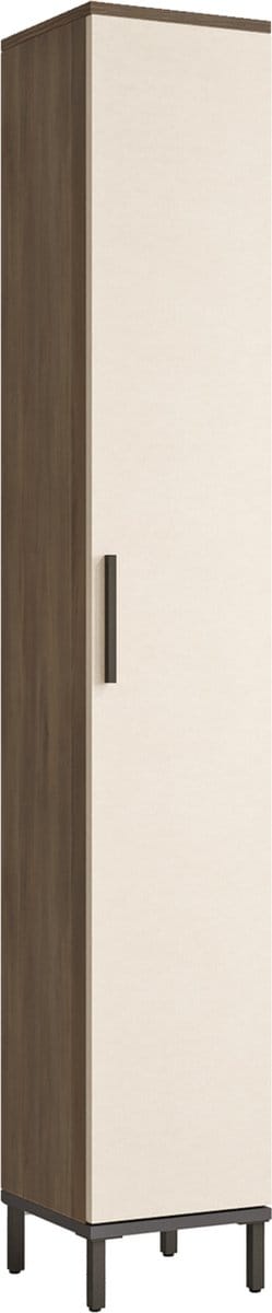 Badkamerkast Lieto 183,5x29,5x29,5cm eiken grijs beige antraciet