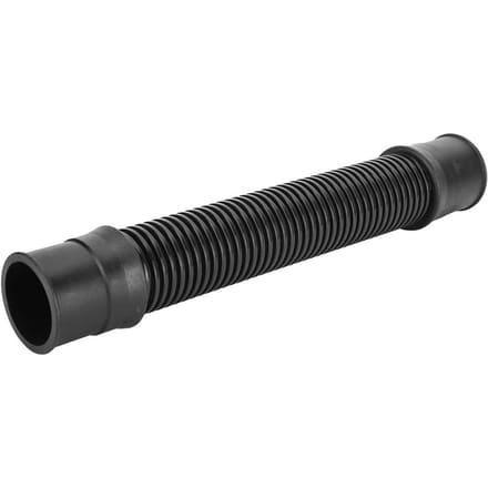 Visbak Golfslang Aquarium Balg Pomp Aansluiting Watertoevoer Waterval Pijp ID 32mm(0,3 meter) black