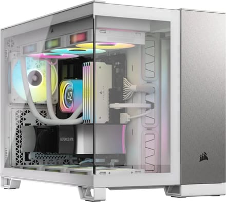 Corsair CC-9011289-WW computerbehuizing Midi Tower Grijs, Wit