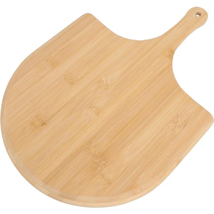 Bambusoideae Pizza Schep Multifunctioneel Gladde Afwerking Ophangbare Pizza Spatel Peddel met Handvat beige