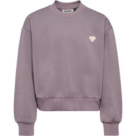 hmlJR LOOSE GLITTER CREWNECK BEE
