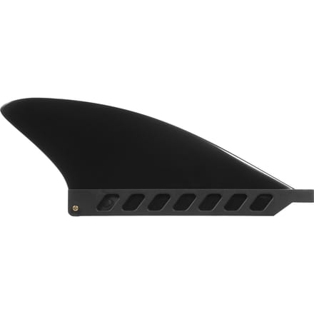 Aileron central souple d'aileron de planche de surf de 4.6 pouces/3 pouces pour le Longboard gonflable de planche à pagaie de SUP 3 noir