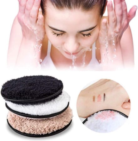 Wasbare Wattenschijfjes|Make-up Grondig Verwijderen|Hygiënisch|Make-Up Remover|Milieu
