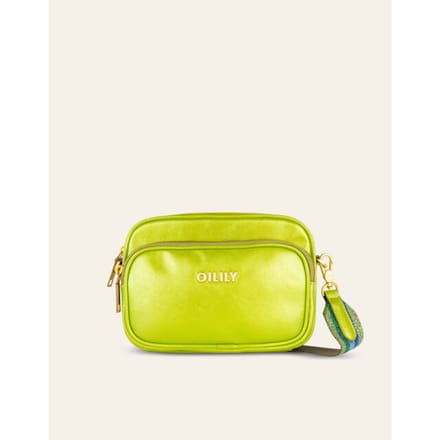 Oilily Smiley Schoudertas- maatOne size Groenery