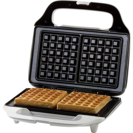 DOMO DO9133W Wafelijzer Met voet Wit