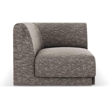 Modulair hoekelement Miley chenille | Micadoni Limited Edition