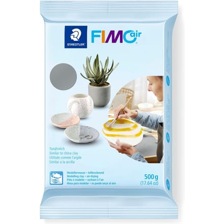 Modelleerklei "FIMOair", 500 g - Grafiet