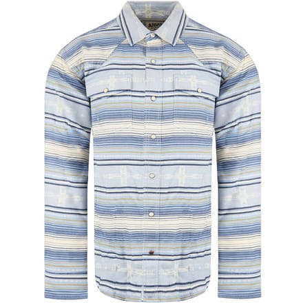 Ariat Auburn Heren Blauw Overhemd