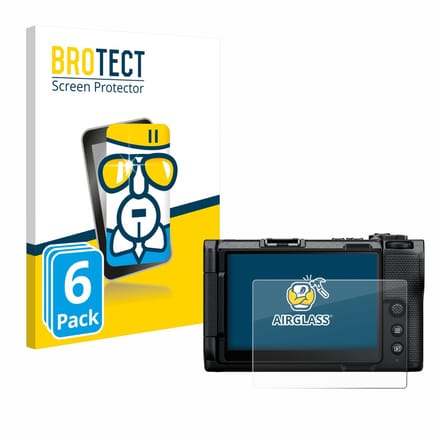 Screenprotector 6 Stuks voor Nikon ZR Beschermglas transparant