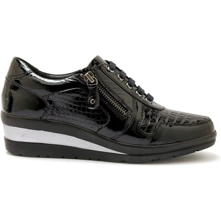 Dames veterschoenen met rits Pédiconfort