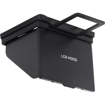 Stofdicht Digitale Camera Schermbeschermer Zonlicht Kap Schild Afdekking voor Nikon D5 black
