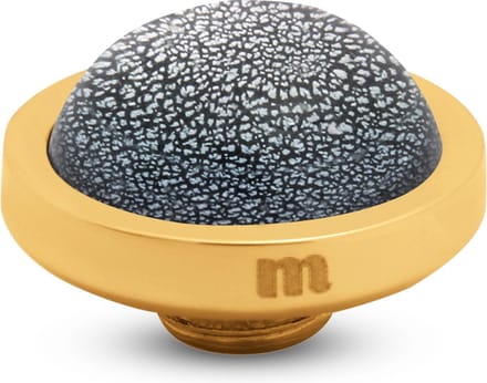 Melano Vivid Shimmer Steentje Grey | Goud