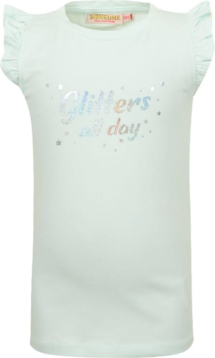 Someone - T-shirt - Maat 92 - Meisjes - Light Mint -