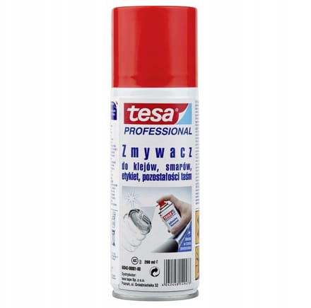 Tesa - Lijmverwijderaar in Spray - 200ml - Gemakkelijk en Doeltreffend