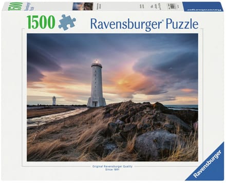 Ravensburger puzzel legpuzzel Leuchtturm IJsland 1500 stukjes.