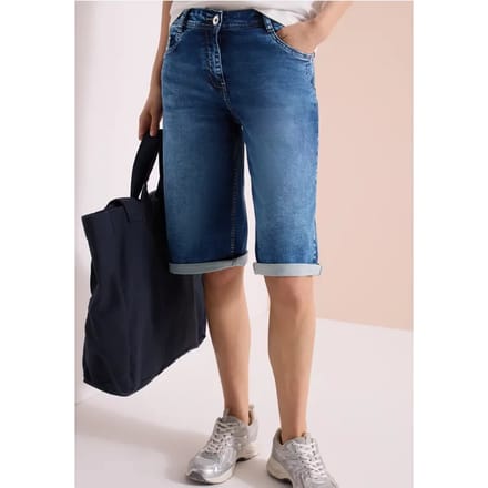 High Waist denim shorts in een Loose Fit