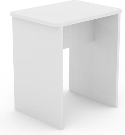 Houten kruk kubus voetensteun bijzettafel Esal