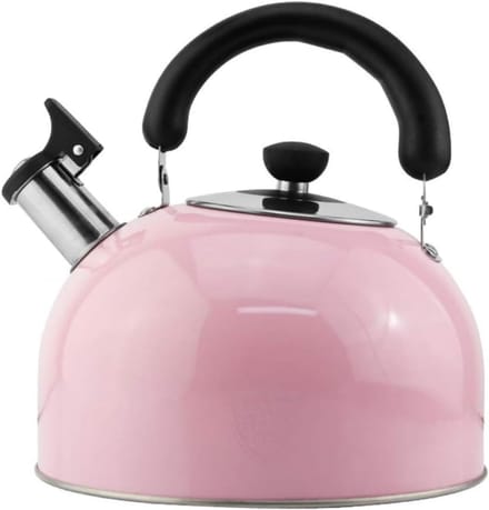 Fluitketel - Waterkoker - Water Koken - Automatisch Fluitje - 4L Capaciteit - Roze