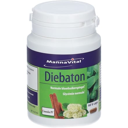 Mannavital Diebaton 60 Vegetarische capsules