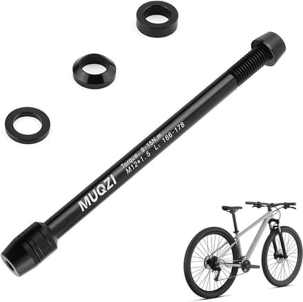 Steekas Adapter voor Rollentrainer Fiets M12 x 1.5 - 166 tot 178 mm Aluminium