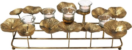 Kersten Candle Holder Gold 16x29x56cm