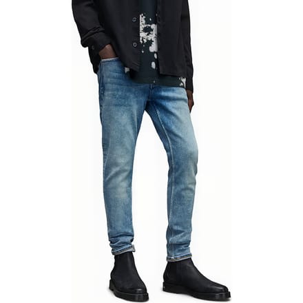 AllSaints Ronnie Light Indigo Größe: W28L30 | Slim Jeans Outlet | Herren | Blau