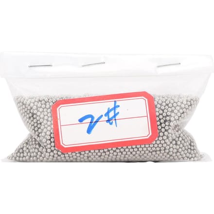 Roestvrijstalen Polijstkralen Polijstbal Sieraden Polijstaccessoire (2 mm) white
