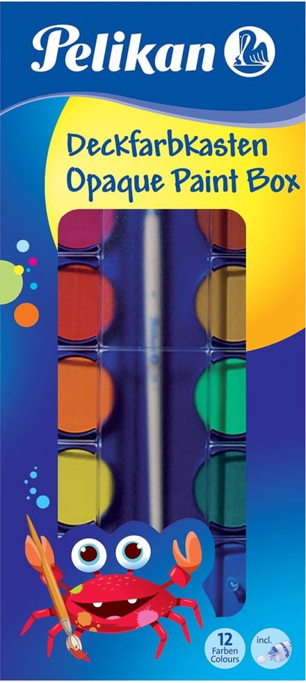 Waterverfdoos Pelikan 721324 12 napjes - 12 stuks
