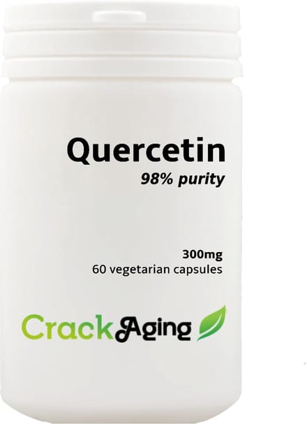 Quercetine 98% 300mg , 60 Vegetarische capsules