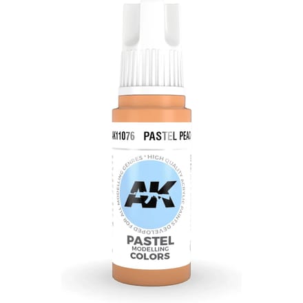 Pastel Peach Acrylic Modelling Color - 17ml - AK-11076