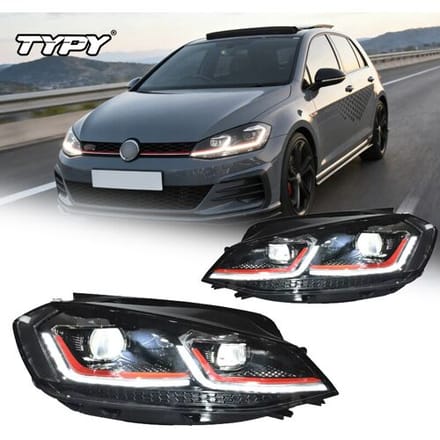 TYPY styling koplamp voor VW Golf 7 LED-koplamp 2013-2017 Golf Design koplampen DRL koplamp dynamisch signaal autoaccessoires