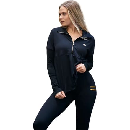 Dames sweatshirt 1/2 rits Wallderinska Edge