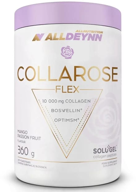 ALLDEYNN COLLAROSE FLEX Mango Passion Fruit – Collagen Poeder 360g – met SOLUGEL™ – Nutriworld
