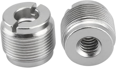 Schroefadapter 1/4 inch naar 5/8 inch voor microfoon en camera